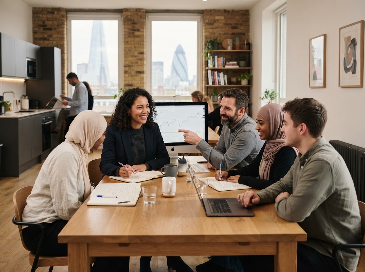 Lumyrix Scalar AI data analysts reviewing portfolio risk models